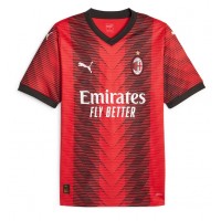 Camisa de Futebol AC Milan Olivier Giroud #9 Equipamento Principal 2023-24 Manga Curta